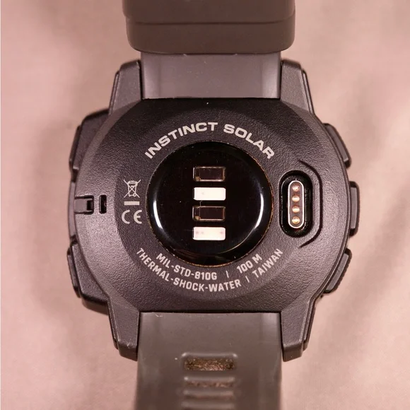 Garmin Black Instinct Solar Smartwatch - Picture 3 of 5